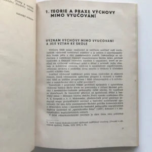 Teorie a praxe výchovy mimo vyučování, Rudolf Opata