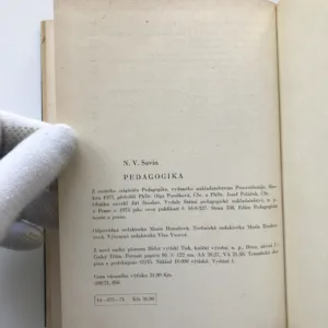 Pedagogika, N. V. Savin