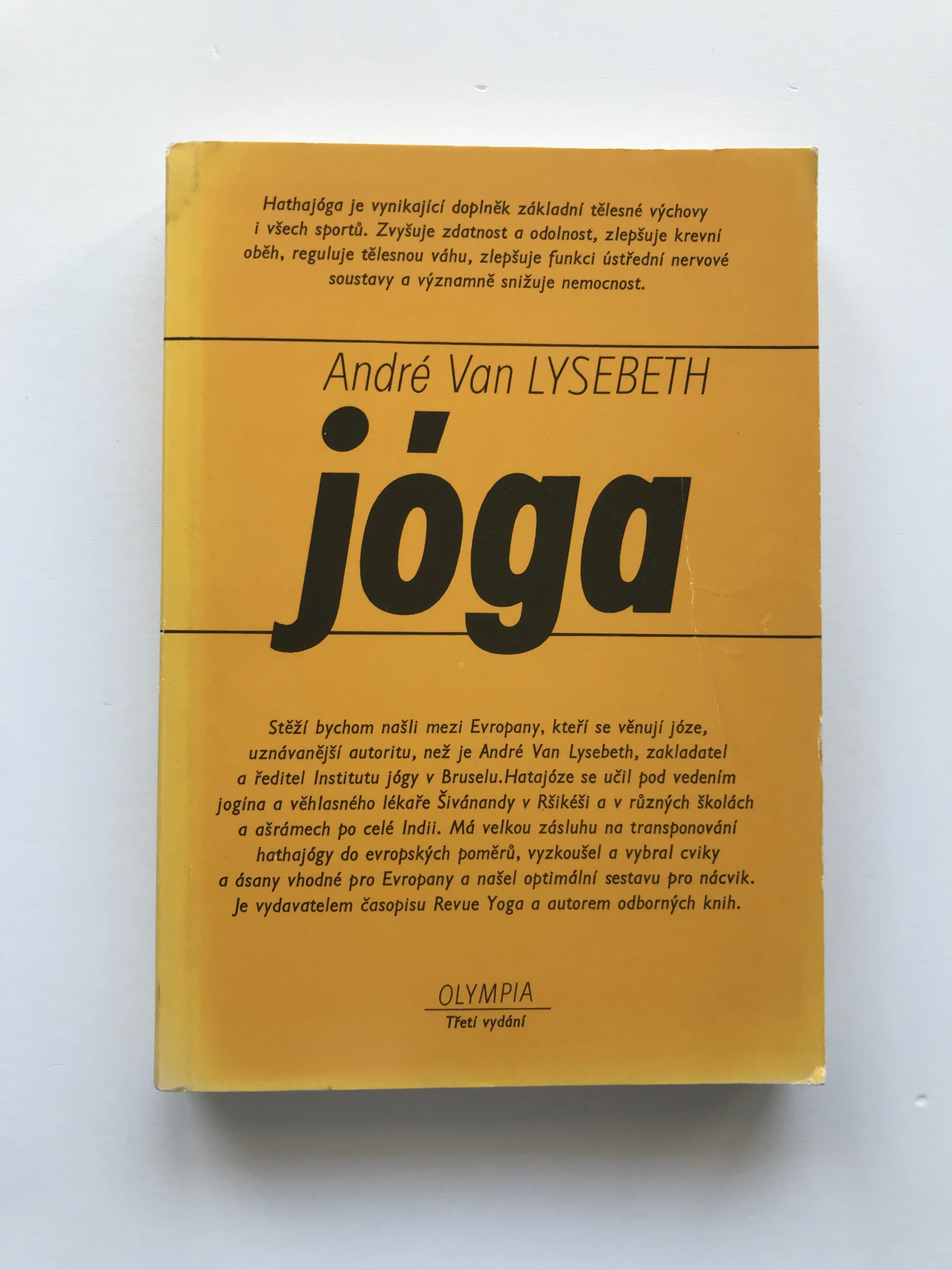 Jóga, André van Lysebeth