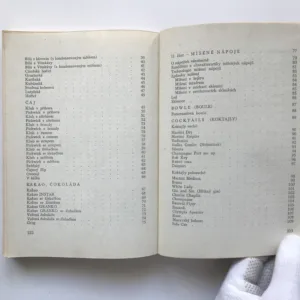 Receptury teplých a míšených nápojů, Libuše Vlachová, Jaromír Skácel, Karel Pinka