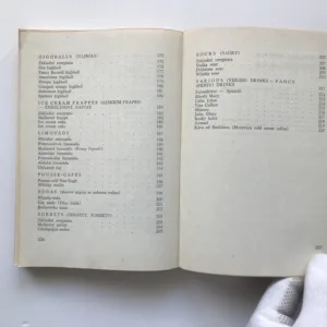 Receptury teplých a míšených nápojů, Libuše Vlachová, Jaromír Skácel, Karel Pinka