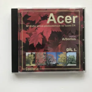 Acer (62 druhů javorů pěstovatelných na území ČR) (CD-ROM)