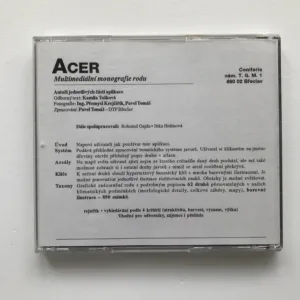 Acer (62 druhů javorů pěstovatelných na území ČR) (CD-ROM)