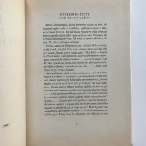 Utrpení knížete Sternenhocha, Ladislav Klíma, Karel Nepraš