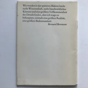 Masaccio – Maler und Werk, Dieter Gleisberg