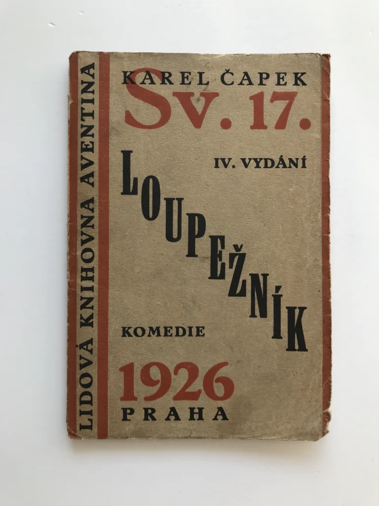 Loupežník, Karel Čapek