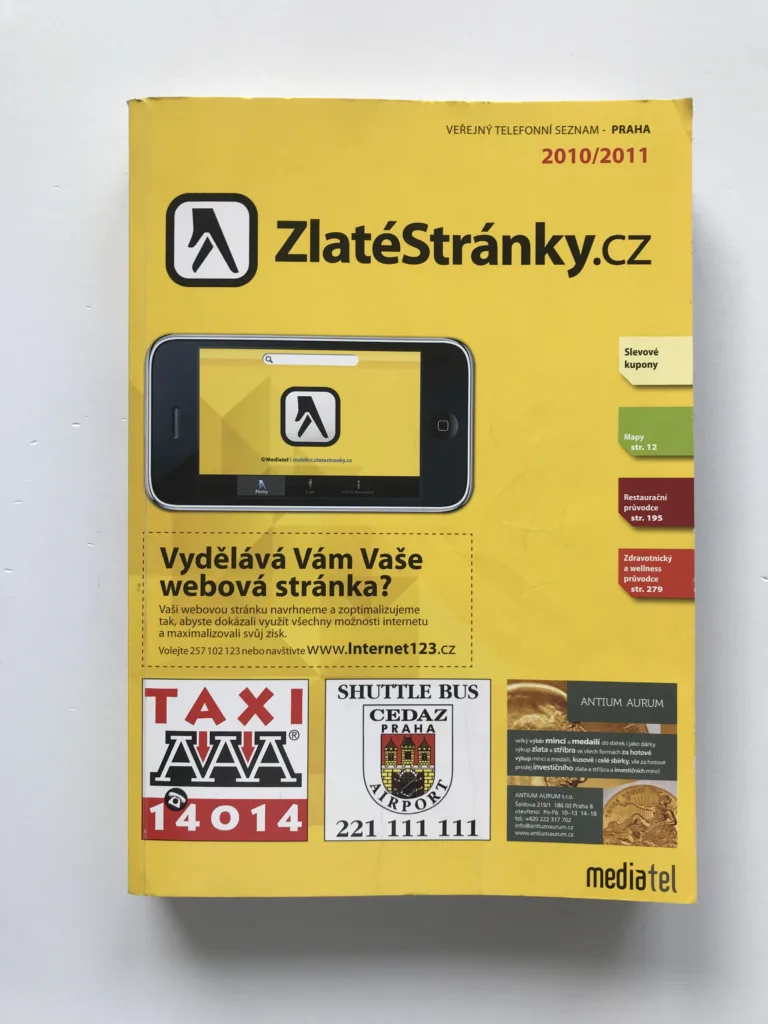 Zlaté stránky 2010/2011 Praha