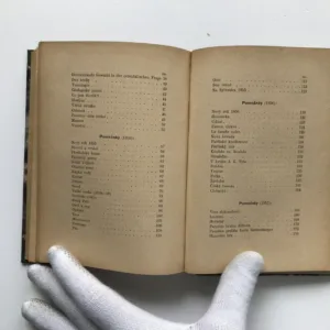 Básně / Dvě pražské povídky, Josef František Smetana, Rainer Maria Rilke