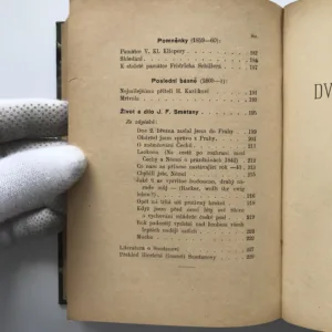 Básně / Dvě pražské povídky, Josef František Smetana, Rainer Maria Rilke