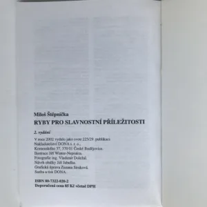 Ryby pro slavnostní příležitosti, Miloš Štěpnička, Jiří Winter-Neprakta