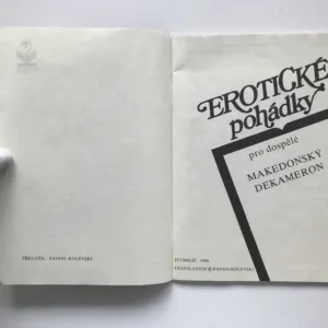 Erotické pohádky pro dospělé – Makedonský dekameron, Pando Kolevski