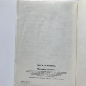 Erotické pohádky pro dospělé – Makedonský dekameron, Pando Kolevski