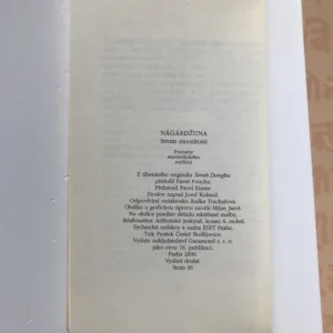 Nágárdžuna – Strom moudrosti (Prameny staroindického myšlení)