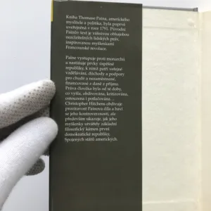 Thomas Paine a jeho Práva člověka, Christopher Hitchens