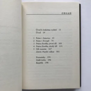 Thomas Paine a jeho Práva člověka, Christopher Hitchens