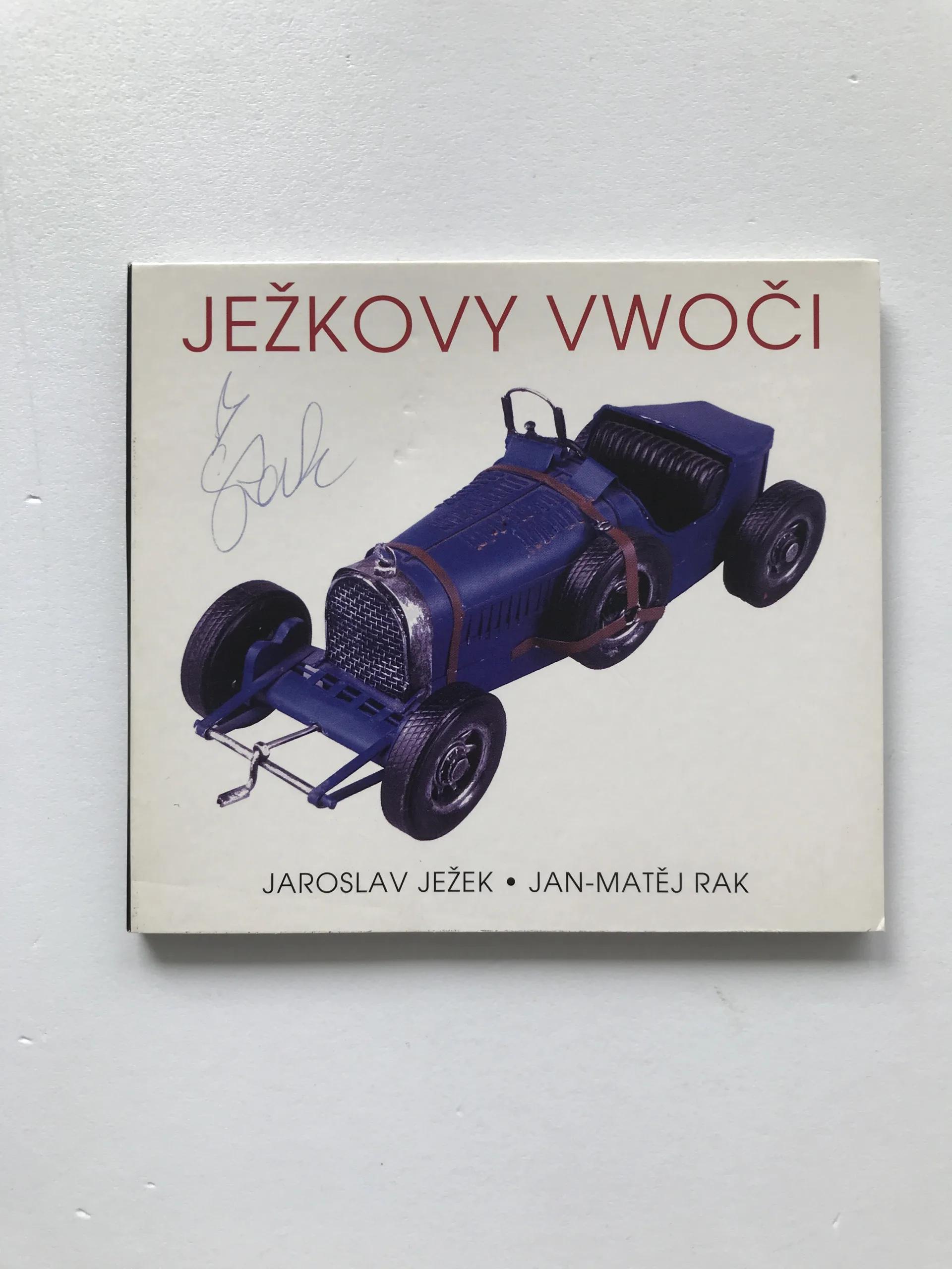 Ježkovy vwoči (podpis umělce), Jan-Matěj Rak, Jaroslav Ježek