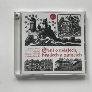Čtení o městech, hradech a zámcích (2CD), Eduard Petiška, Miroslav Táborský, Martin Stránský