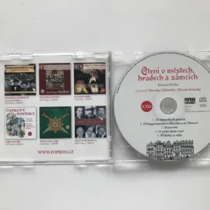 Čtení o městech, hradech a zámcích (2CD), Eduard Petiška, Miroslav Táborský, Martin Stránský