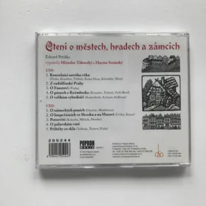 Čtení o městech, hradech a zámcích (2CD), Eduard Petiška, Miroslav Táborský, Martin Stránský