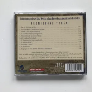 Forbíny vzpomínek II., Jan Werich, Jan Borovička