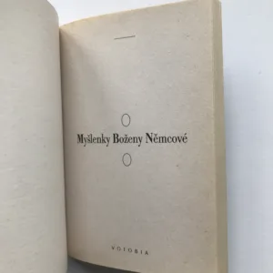 Myšlenky Boženy Němcové, Václav Tille