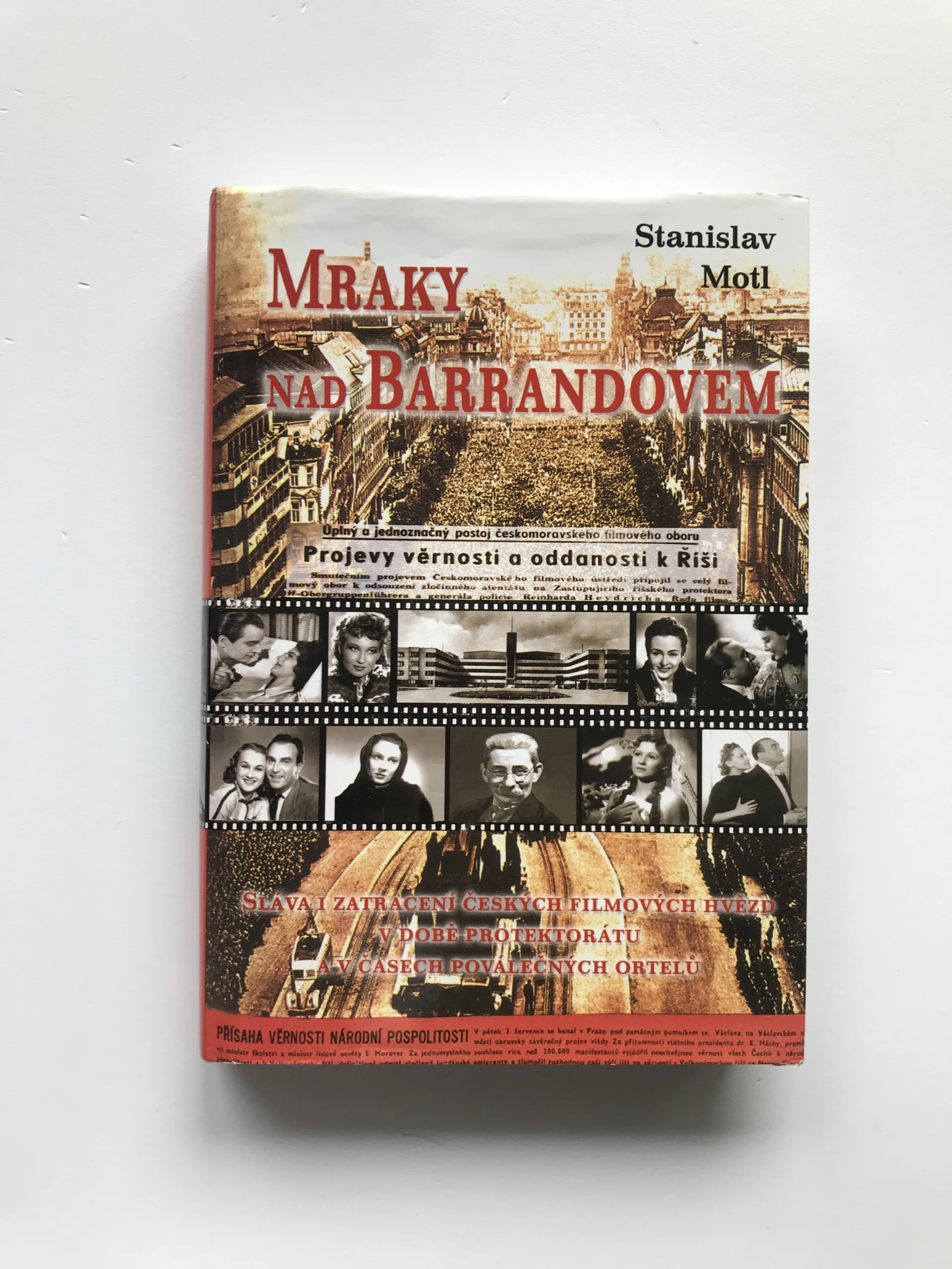 Mraky nad Barrandovem (podpis autora), Stanislav Motl