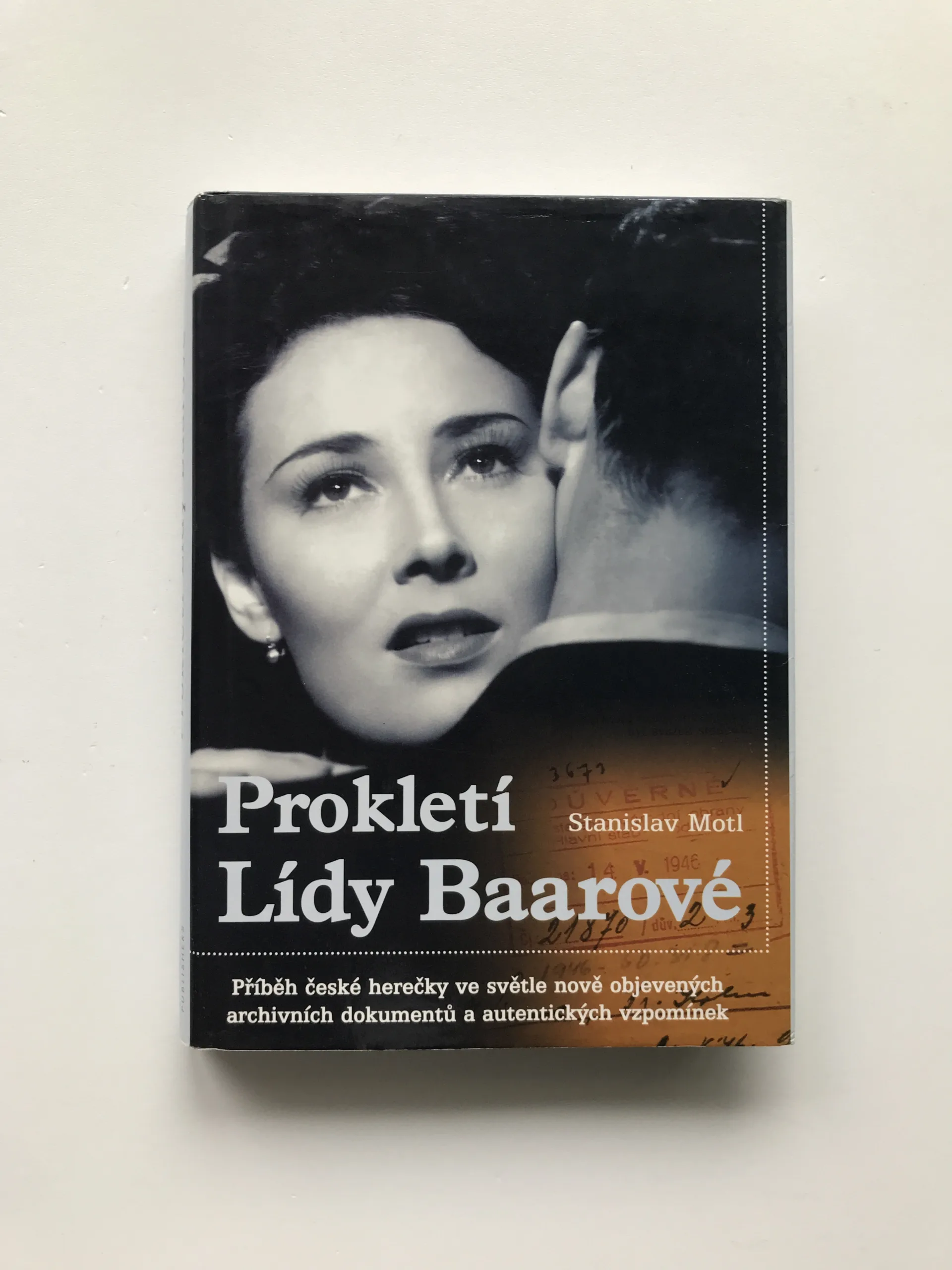Prokletí Lídy Baarové (podpis autora), Stanislav Motl