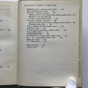 Studie z estetiky, Jan Mukařovský