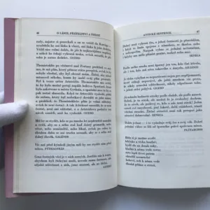 O lásce, přátelství a štěstí (Antické sentence)