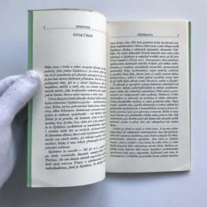 Myšlenky o štěstí a mravnosti, Epikúros