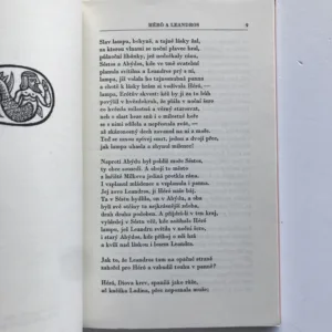 Músáios, Héró a Leandros