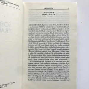 Tragédie, Sofoklés