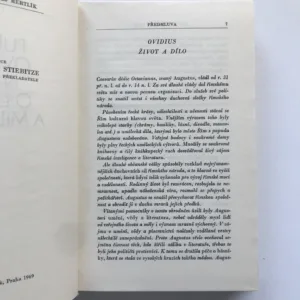O lásce a milování, Publius Ovidius Naso