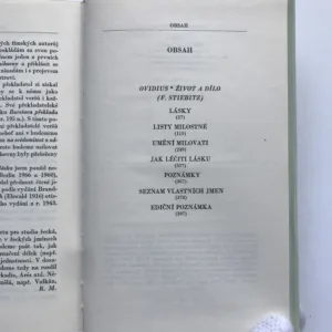 O lásce a milování, Publius Ovidius Naso