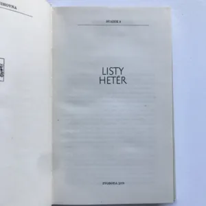 Listy hetér, kolektiv autorů