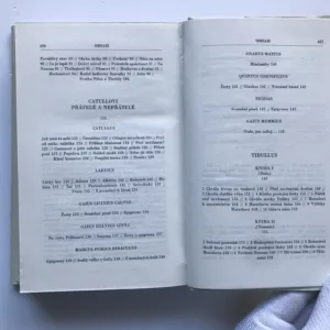 Pěvci lásky, Catullus, Tibullus, Propertius