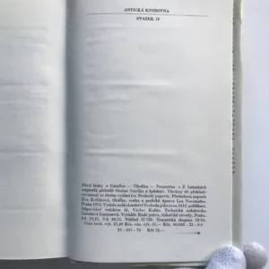 Pěvci lásky, Catullus, Tibullus, Propertius