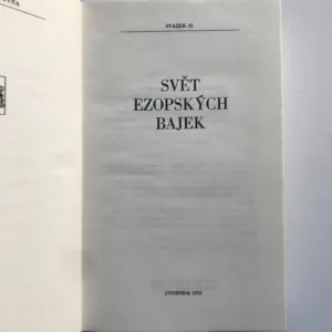 Svět ezopských bajek