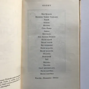 Zmoudření Dona Quijota, Viktor Dyk