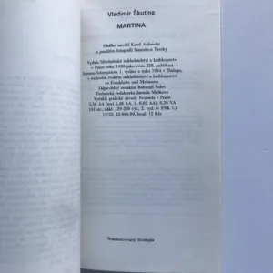 Martina (Z Řevnic na wimbledonský trůn), Vladimír Škutina