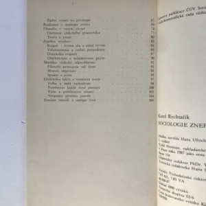 Sociologie znepokojujících otázek, Karel Rychtařík