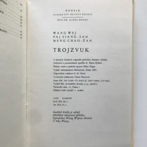 Trojzvuk, Wang Wej, Paj Siang-Šan, Meng Chao-Žan