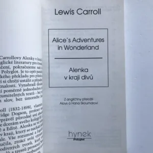 Alice's Adventures in Wonderland / Alenka v kraji divů, Lewis Carroll