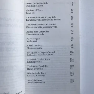 Alice's Adventures in Wonderland / Alenka v kraji divů, Lewis Carroll