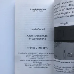 Alice's Adventures in Wonderland / Alenka v kraji divů, Lewis Carroll