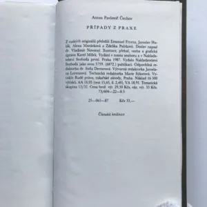 Případy z praxe, Anton Pavlovič Čechov