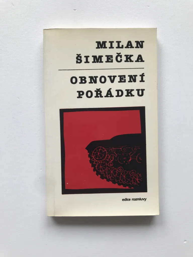 Obnovení pořádku, Milan Šimečka