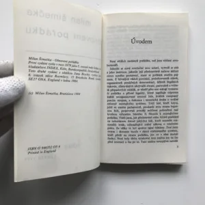 Obnovení pořádku, Milan Šimečka