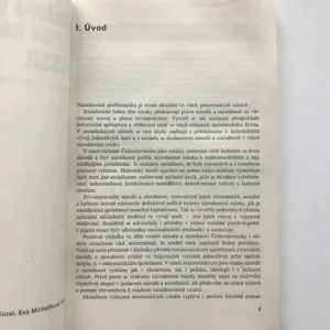 Soudobé tendence vývoje národností v ČSSR, Gabriela Sokolová, kolektiv autorů