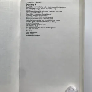 Povídky 1+2, Jaroslav Hašek